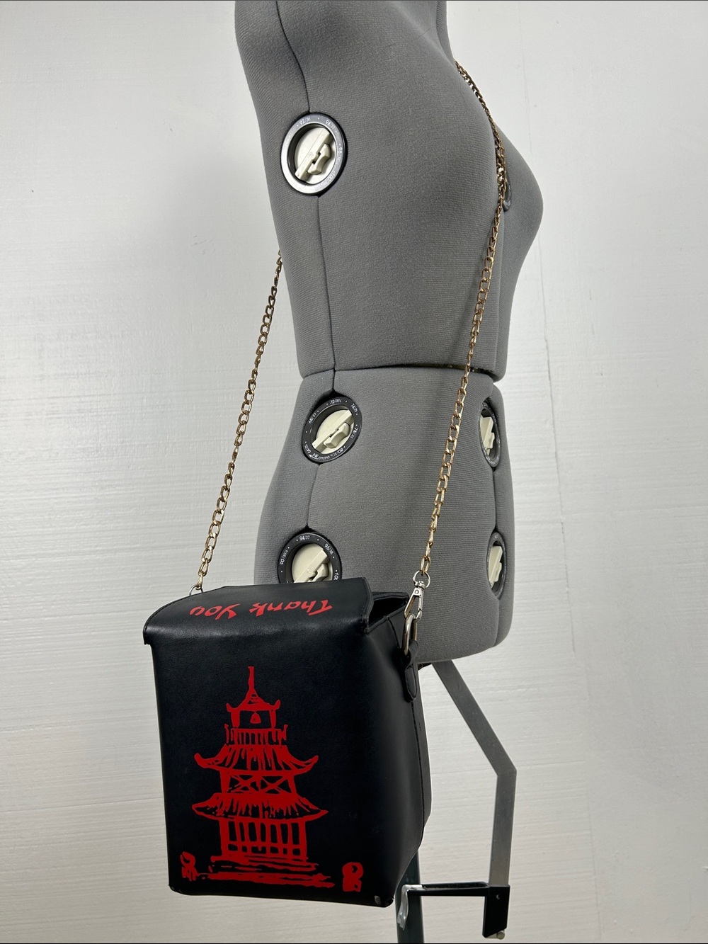 Chinese Takeout Pagoda Crossbody Bag